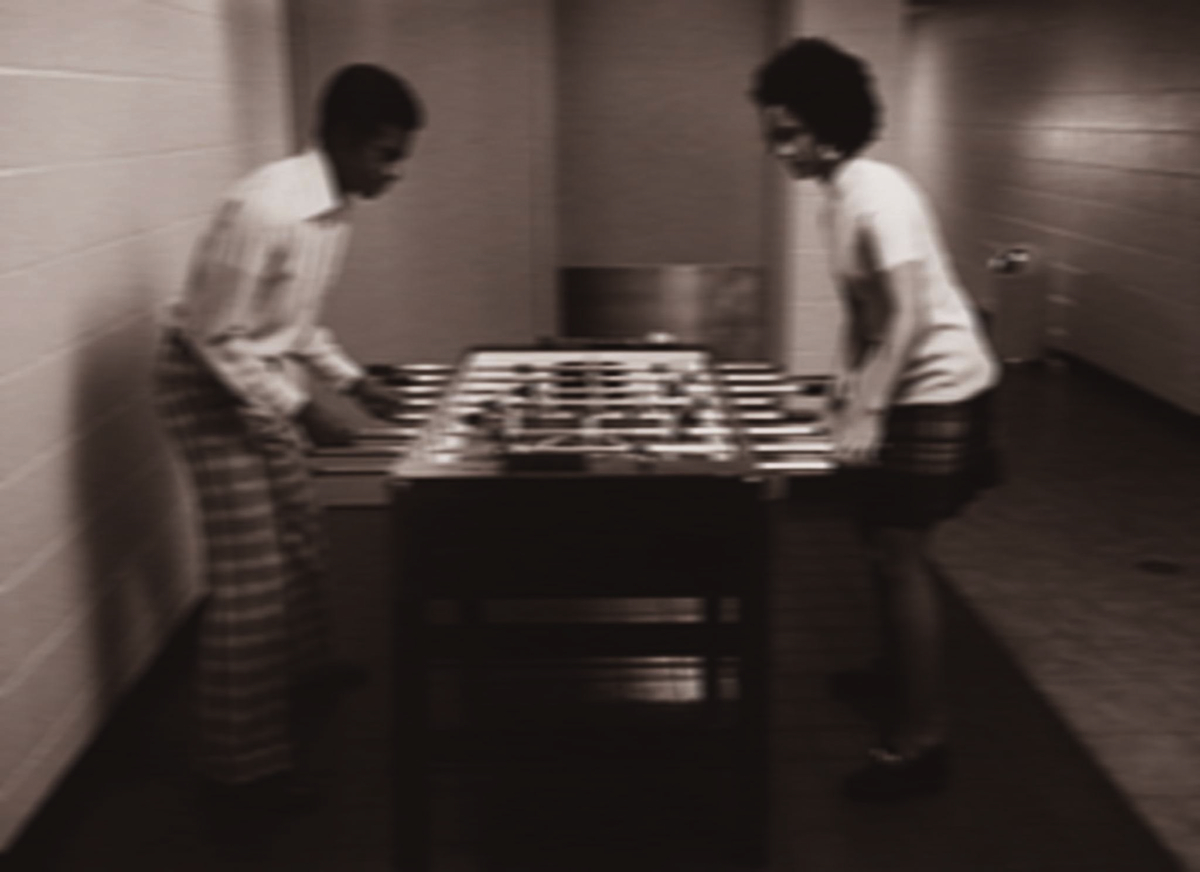 Foosball: U. of Virginia Charlottesville, VA 1976, Kevin Jerome Everson and Claudrena N. Harold