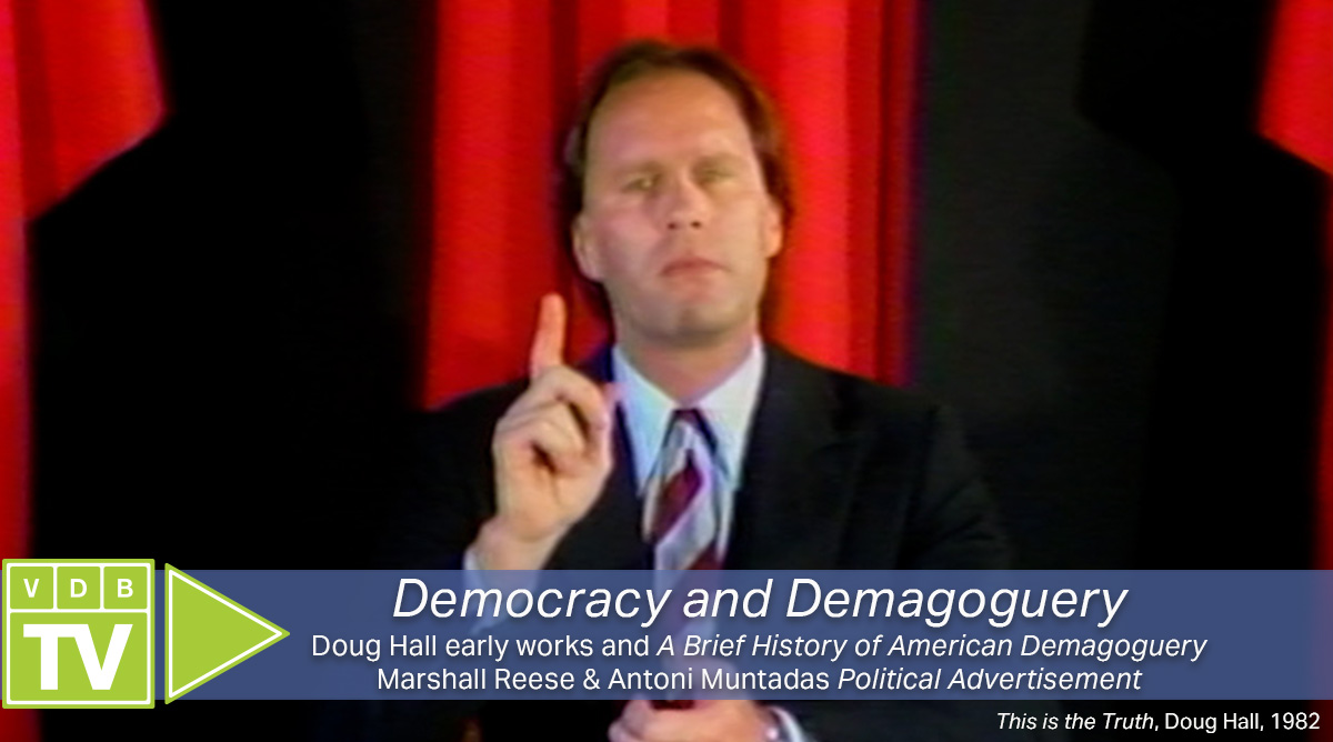 VDB TV: Democracy and Demagoguery