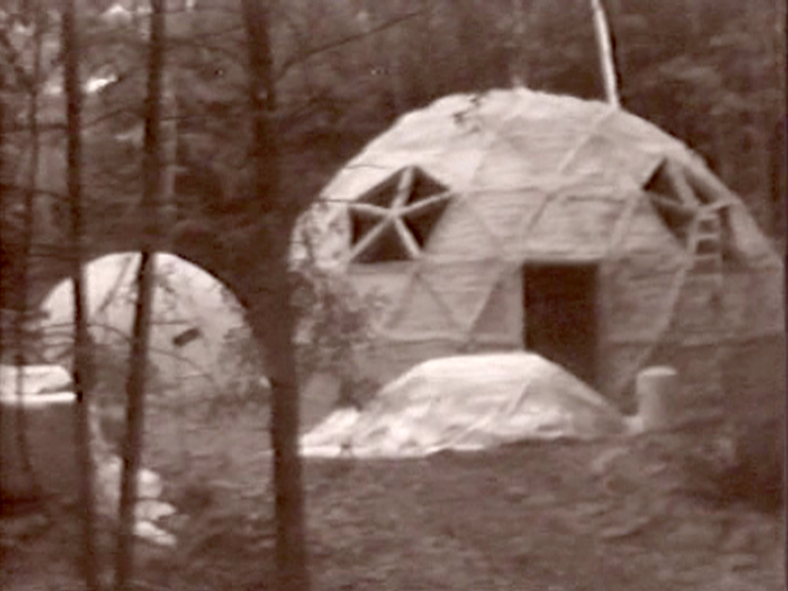 Building Dome in Riverbi Earth People's Park